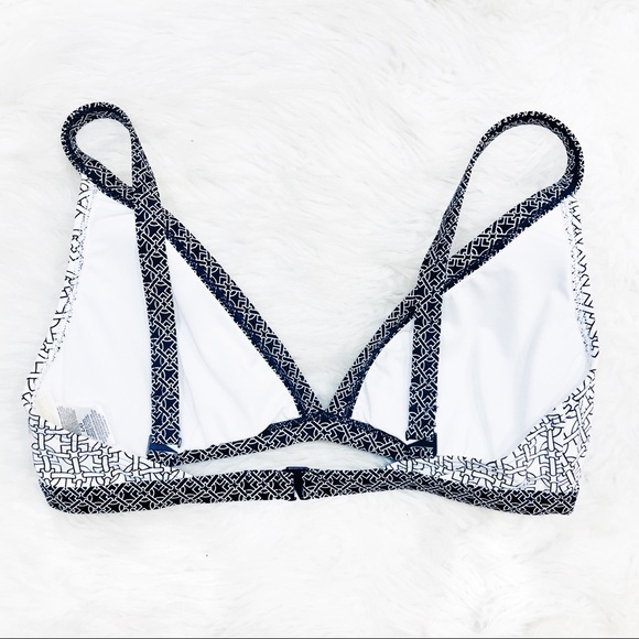 Michael Kors printed contrast bikini top - Picture 3 of 4